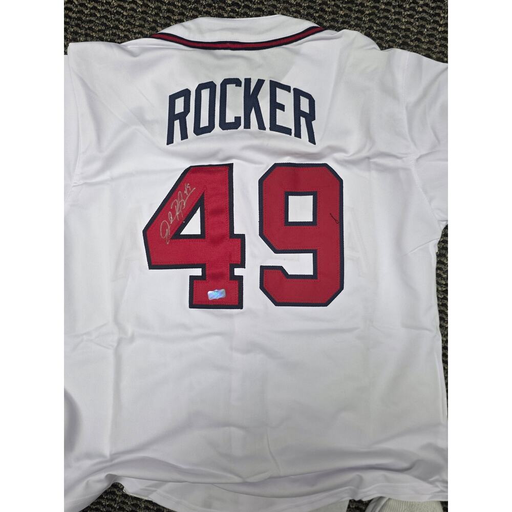 Autographed John Rocker Braves Jersey w/COA XL